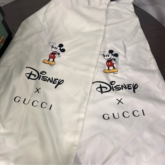 GUCCI x Disney Women's Ace Mickey Mouse Low Top Retro Vintage Sneakers 37 BNIB - Picture 11 of 15